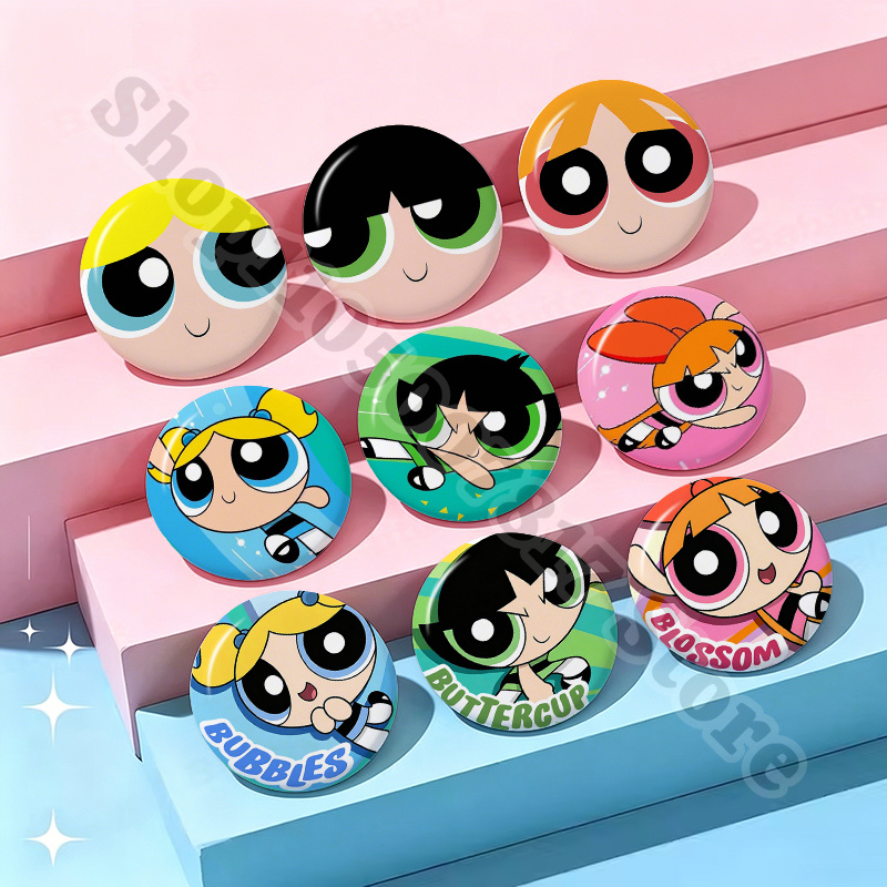 Anime Merchandise Bag - Kawaii The Powerpuffs Girls Cartoon Simpatiche