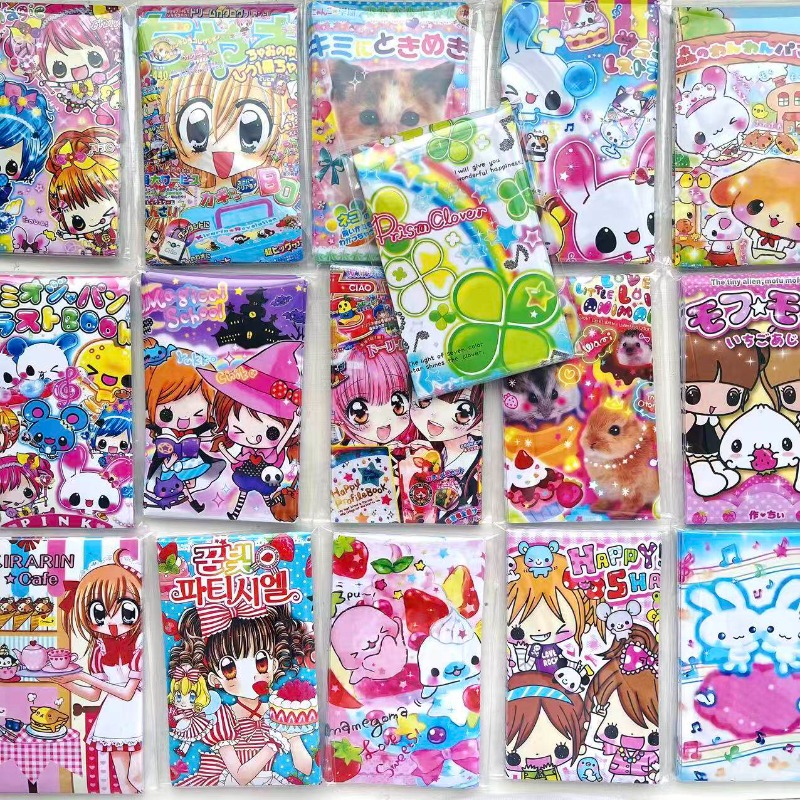 Sticker Sheet Set - 20 Pezzi/Confezione Adesivi Anime Retrò Heisei,