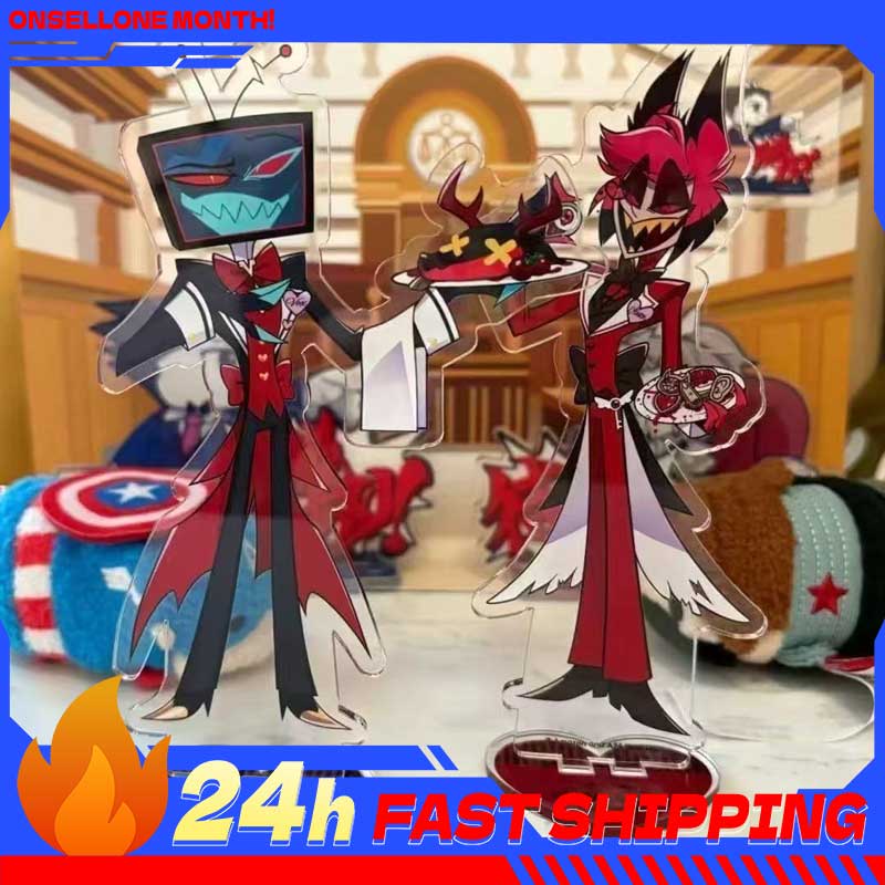 Anime Merchandise Collection - 2 pezzi Hazbin Anime Periferiche Alastor