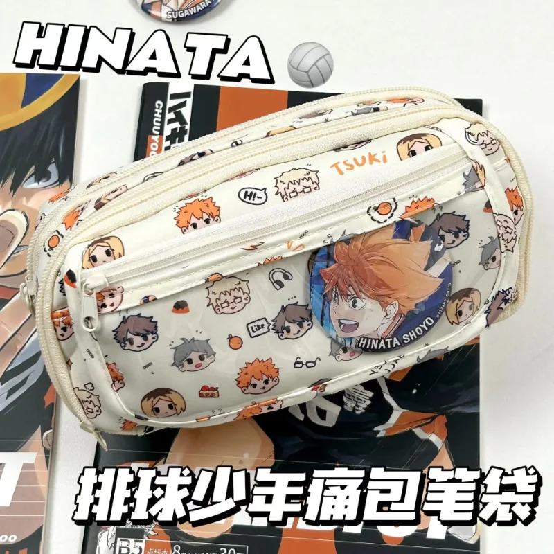 Anime Merchandise Bag - Anime Haikyuu!! Astuccio Kawaii a Forma