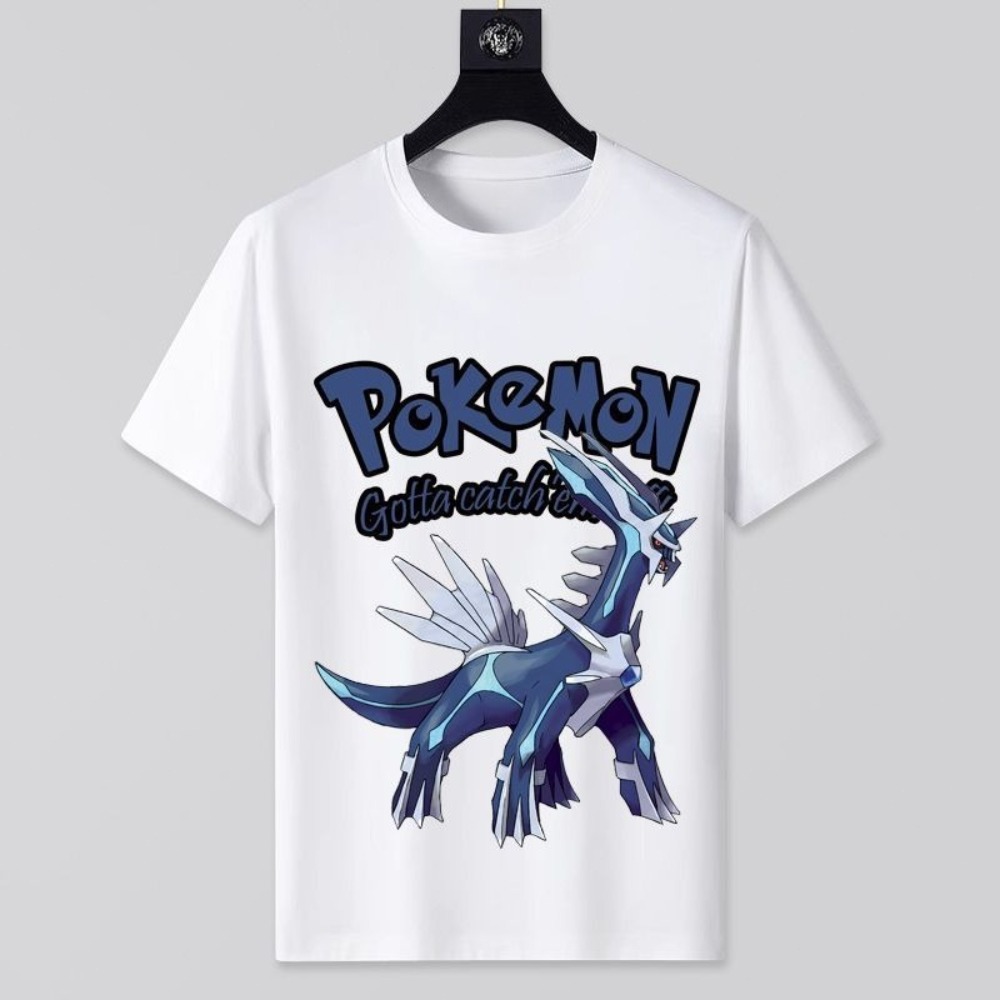 T-shirt bianca con stampa Poké - Anime Merchandise Store In Japan recensione e prezzo