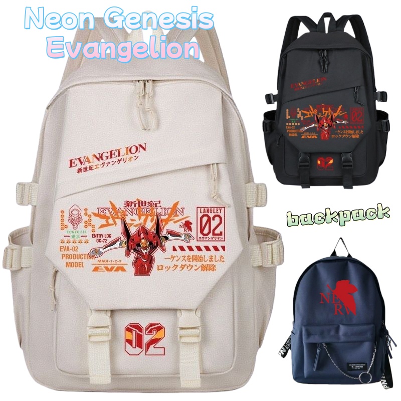 Zaino Neon Genesis Evangelion, - Anime Merchandise Bag recensione e prezzo