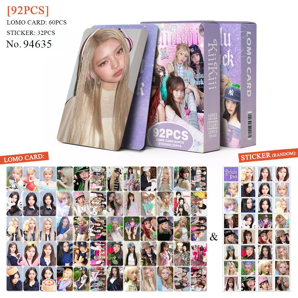 Set di 92 Fotocard KiiiKiii De - Sticker Sheet Set recensione e prezzo
